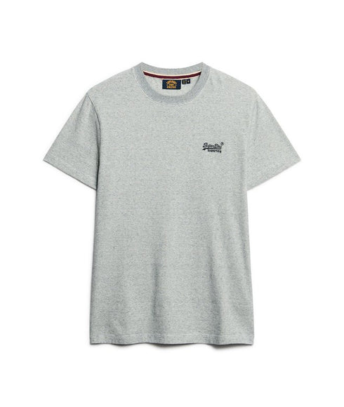 Superdry Vintage Logo Tee Light Grey